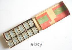 12 French Jewish Face Powder Boxes GERMANDRE in Original Packing Unopened Very Rare