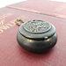 1800's Silver Chatelaine Powder Compact and Original Puff Sterling Beauty Compact Antique Chatelaine Powder Compact Vintagesouthwest