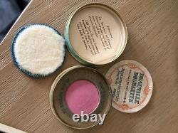 1920s Richard Hudnut Deauville Doublette Refill Set Box of 3 Powder Rouge