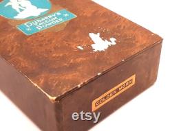 1930s Dubarry Talcum Powder Box Art Deco Crinoline Lady Illustration