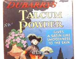 1930s Dubarry Talcum Powder Box Art Deco Crinoline Lady Illustration