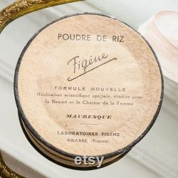 1930s French Powder Box Poudre Figene Grasse Paris