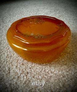 1940s Celluloid Powder Box