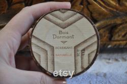 1940s French Face Powder box, Vintage Cosmetics, Cosmetics Box, Paris Vintage Boudoir Decor, Made in France