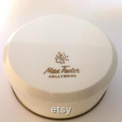 1940s Max Factor Hollywood Face Powder In original box packaging with full sealed contents. Immaculate condition