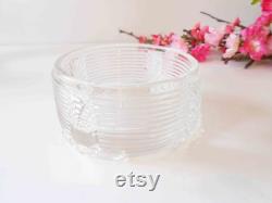 1940s Powder Jar, Art Deco Glass Jar, Ladies Powder Jar, Ladies Cosmetic Jar, Grooming Accessory, Gift for Mom, Gift for Wife