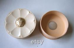 1940s Yardley Bee Complexion Powder Box Face Powder Box Vintage 40s Vanity Storage