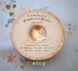 1940s Yardley Bee Complexion Powder Box Face Powder Box Vintage 40s Vanity Storage