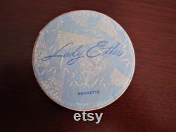 1950's Vintage Collectible Lady Esther Face Powder Box Container f1601