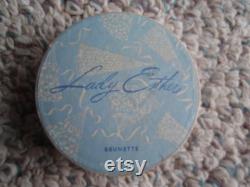 1950's Vintage Collectible Lady Esther Face Powder Box Container f1601