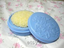 1950's powder bowl, floral design Elegant 1950's design 50's cosmetics 1950's beauty