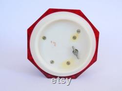 1980's Vintage Musical Mechanical Powder Trinket Box for Jewelry