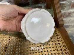 50 s Milk Glass Scotty Dog Powder Jar