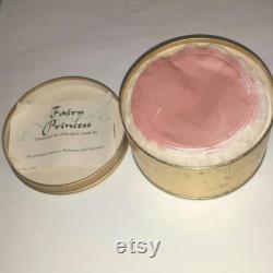 50s New COTY Fairy PRINCESS Powder Box Fairytale Decor Vintage Bath Powder Box Sweet 16 Birthday Pink Girly Fairy Vanity Valentine Gift RARE