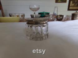 American Brilliant Cut Glass Dresser Jar