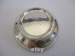 An Art Deco sterling silver and Bakelite hallmarked 1931 Joseph Gloster Ltd powder bowl powder box powder jar