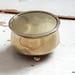 Antique 19th Century Silver Plated EPNS Powder Box Collectible Retro Metal Compact D10 1028