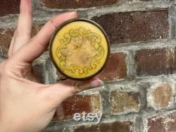 Antique 20's 30's Powder Cold Cream Jar Make Up Jar