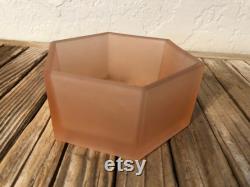 Antique Art Deco Ramses Paris Pink Satin Powder Box