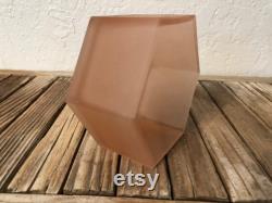 Antique Art Deco Ramses Paris Pink Satin Powder Box