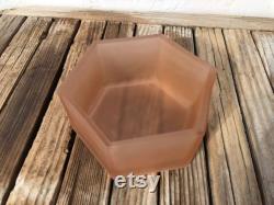 Antique Art Deco Ramses Paris Pink Satin Powder Box