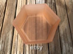 Antique Art Deco Ramses Paris Pink Satin Powder Box