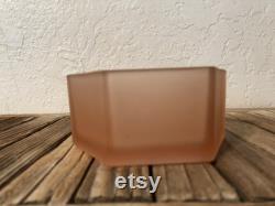 Antique Art Deco Ramses Paris Pink Satin Powder Box