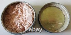 Antique As The Petals Face Powder Lazell Perfumer Tin Compact Art Nouveau Lady