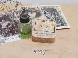 Antique Bourjois Paris Powder Box with Rochas Perfume Bottle