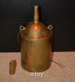 Antique Brass Oil pot