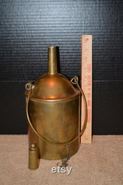 Antique Brass Oil pot