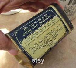 Antique Deco Era Advertising Powder Tin Dr Palmers Almomeal Compound circa 1900-20s