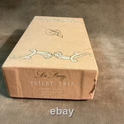 Antique Du Barry Perfume/Cologne/Powder Soap Box Peach Color Cardboard