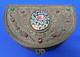 Antique E & JB Empire Art Gold Jeweled Ornate Brass Powder Trinket Vanity Box