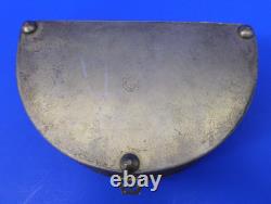 Antique E & JB Empire Art Gold Jeweled Ornate Brass Powder Trinket Vanity Box