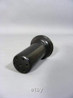 Antique Ebony Powder Shaker, Victorian Powder Shaker, Ebony Talc Shaker, Dressing Table Accessory, Talcum Powder Shaker, Free UK Postage