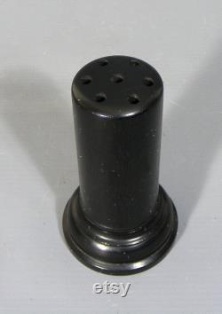 Antique Ebony Powder Shaker, Victorian Powder Shaker, Ebony Talc Shaker, Dressing Table Accessory, Talcum Powder Shaker, Free UK Postage