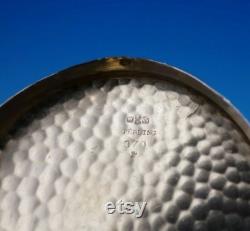 Antique Hammered and Applied by Gorham Sterling Silver Powder Jar 370 ( 3359)