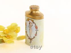 Antique Kewpie Cherub Bavarian Porcelain Powder Jar