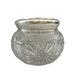 Antique La Pierre Sterling Silver and Cut Glass Vanity Jar