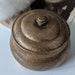 Antique Late Victorian 1890s Pozzoni's Complexion Powder Lidded Pot