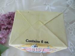 Antique Little Fairy's Bath Perfume Powder Advertising Box in Original Package Bathroom Decor c1920's