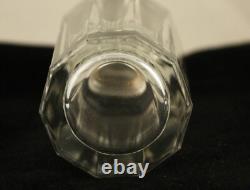 Antique Mappin & Webb Sterling Silver Glass Vanity Dresser Jar & Powder Box
