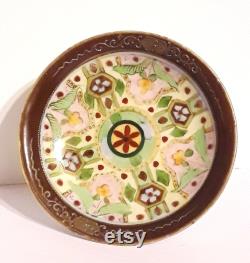Antique Nippon Partial Vanity Set Moorish Pattern Hand Painted Art Deco Three Piece Gilded Shabby Cottage