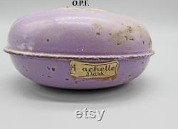 Antique Powder Compact, Vintage Face Powder Compact, Gardenia Face Powder, Langlois New York,