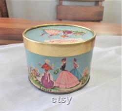 Antique Powder- Vintage Dusting Powder- Vanity Bedroom- Décor- Shabby Chic- Cottage- Country French Granny Chic- MCM- 1950's- Retro