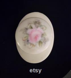 Antique Prussia Porcelain Powder Cream Container
