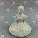 Antique Rococo Lady Powder box Lid top, German Porcelain Powder Box, Rococo style, Altered Art parts, Hertwig Germany circa 1920, art supply