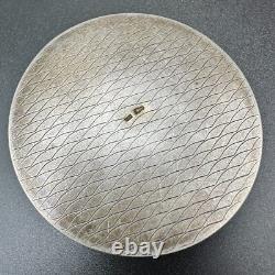 Antique Silver 875 Roses Powder Box Soviet Era