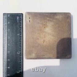 Antique Silver Ladies Powder Box 1950s